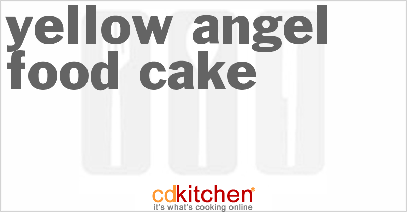 Yellow Angel Food Cake - CDKitchen.com