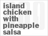 Island Chicken With Pineapple Salsa