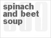 Spinach and Beet Soup