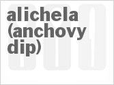 recipe for alichela (anchovy dip)