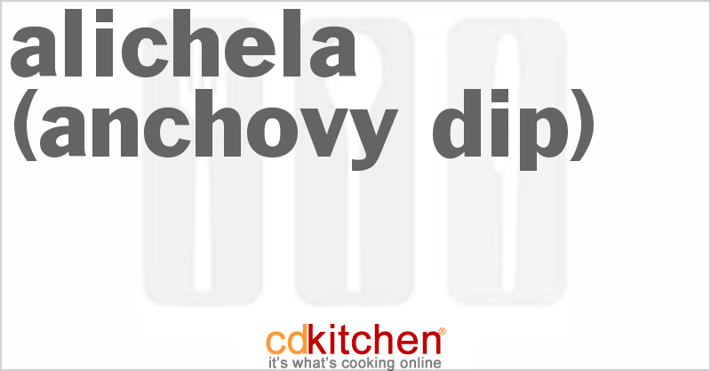 Alichela (Anchovy Dip) - CDKitchen.com