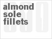 recipe for almond sole fillets