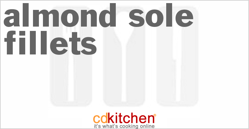 Almond Sole Fillets - CDKitchen.com