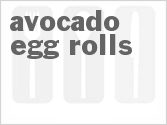 recipe for avocado egg rolls