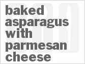recipe for baked asparagus with parmesan cheese
