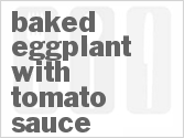 recipe for baked eggplant with tomato sauce