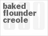 recipe for baked flounder creole