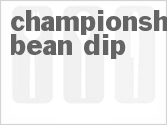 recipe for slow cooker championship bean dip