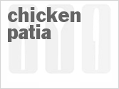 recipe for chicken patia