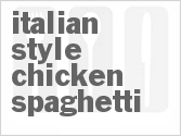 recipe for italian style slow cooker chicken spaghetti