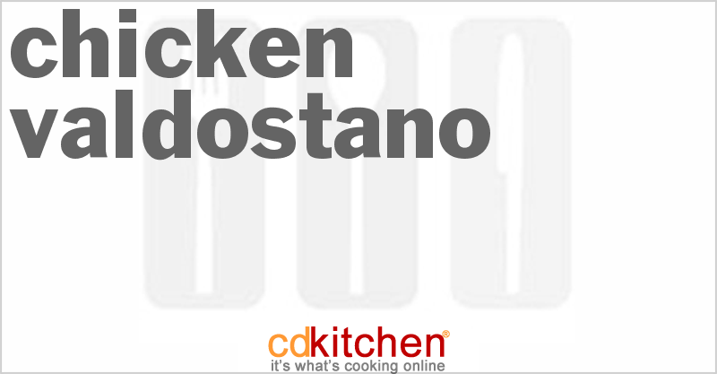 Chicken Valdostano - CDKitchen.com