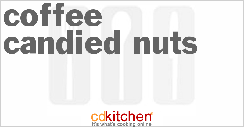 Coffee Candied Nuts - CDKitchen.com