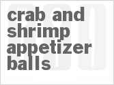 recipe for crab and shrimp appetizer balls