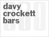 recipe for davy crockett bars