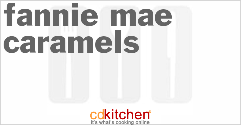 Fannie Mae Caramels - CDKitchen.com