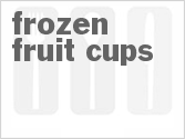 recipe for frozen fruit cups