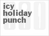 recipe for icy holiday punch