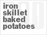 recipe for iron skillet baked potatoes
