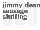 recipe for jimmy dean sausage stuffing