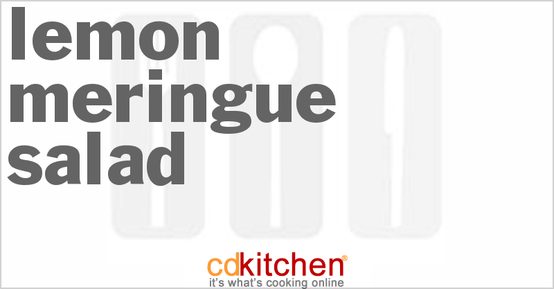 Lemon Meringue Salad - CDKitchen.com
