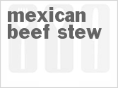 recipe for mexican beef stew