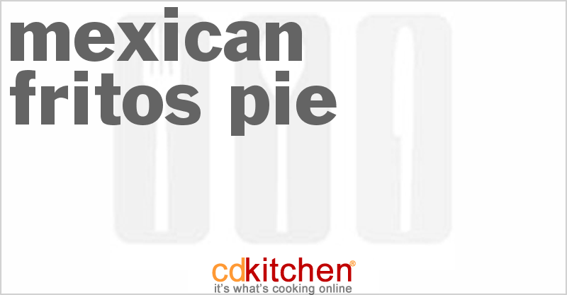 Mexican Fritos Pie - CDKitchen.com