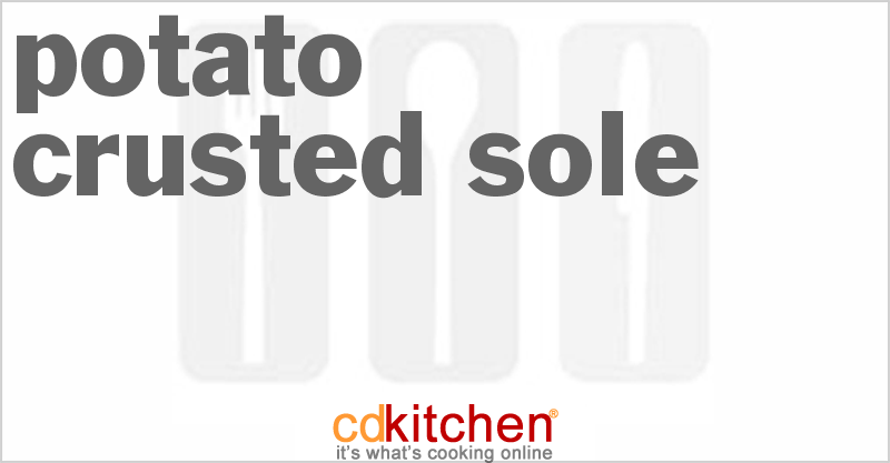 Potato-Crusted Sole - CDKitchen.com