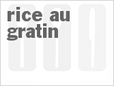 recipe for rice au gratin