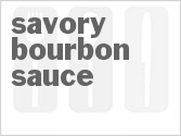 recipe for savory bourbon sauce