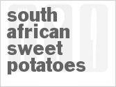 recipe for south african sweet potatoes