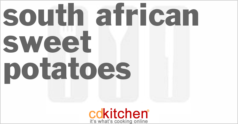 South African Sweet Potatoes - CDKitchen.com