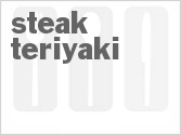 recipe for steak teriyaki