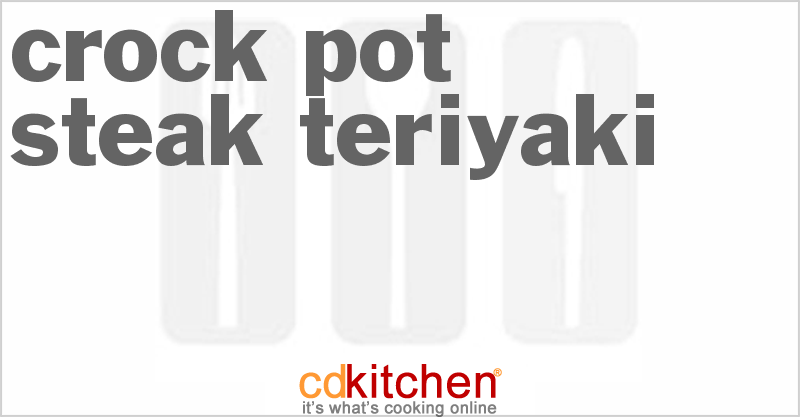 Steak Teriyaki - CDKitchen.com