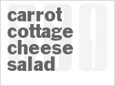 Carrot Cottage Cheese Salad