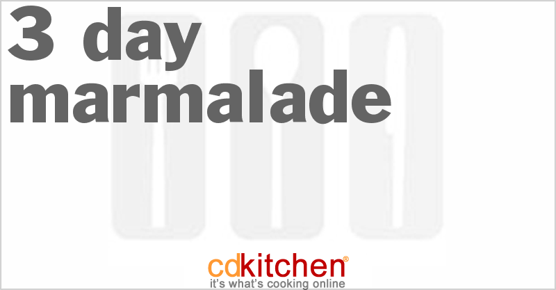 3-Day Marmalade - CDKitchen.com