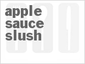 recipe for apple sauce slush