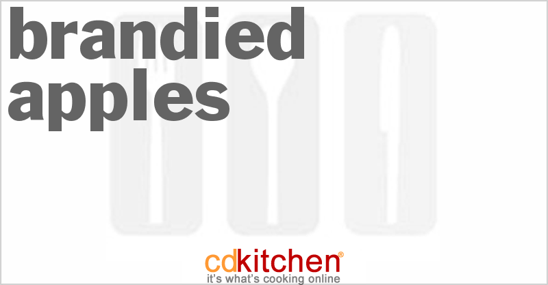 Brandied Apples - CDKitchen.com