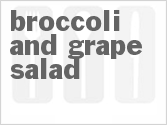 recipe for broccoli and grape salad