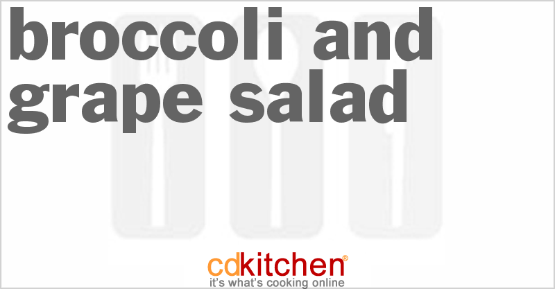 Broccoli and Grape Salad - CDKitchen.com