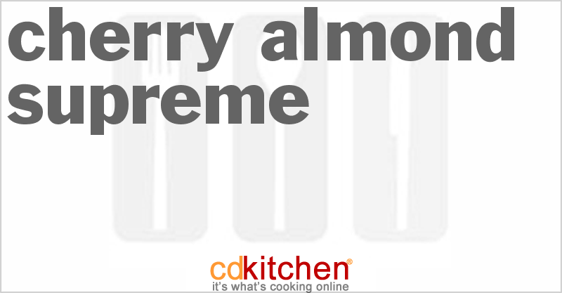 Cherry Almond Supreme - CDKitchen.com