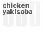 recipe for chicken yakisoba