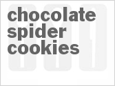 recipe for chocolate spider cookies