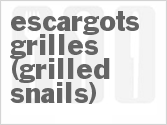 recipe for escargots grilles (grilled snails)