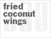 recipe for fried coconut wings