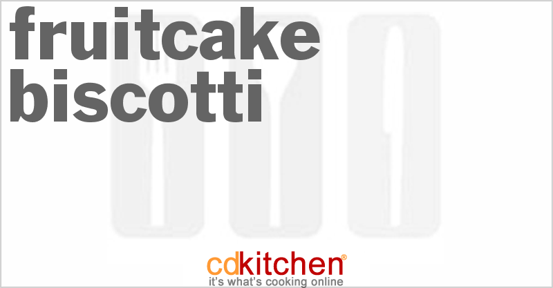 Fruitcake Biscotti - CDKitchen.com