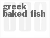 recipe for greek baked fish