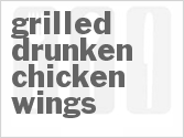 recipe for grilled drunken chicken wings