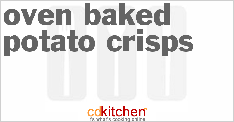 Oven Baked Potato Crisps - CDKitchen.com