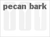 recipe for pecan bark