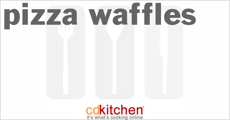 Pizza Waffles - CDKitchen.com